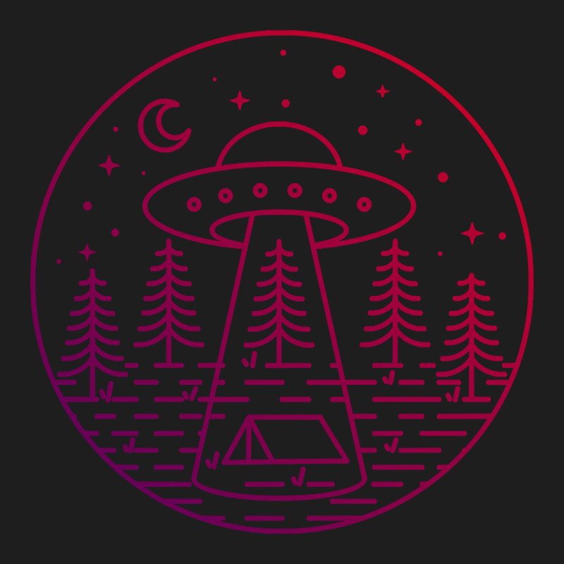 Camp Attack Ufo Classic T-shirt by denverhumans58 | Artistshot