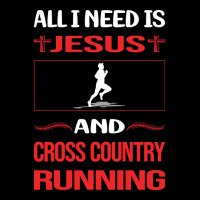 Funny Jesus Cross Country Running Xc Adjustable Cap | Artistshot