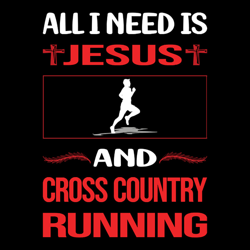 Funny Jesus Cross Country Running Xc Adjustable Cap by joanmouse000 | Artistshot