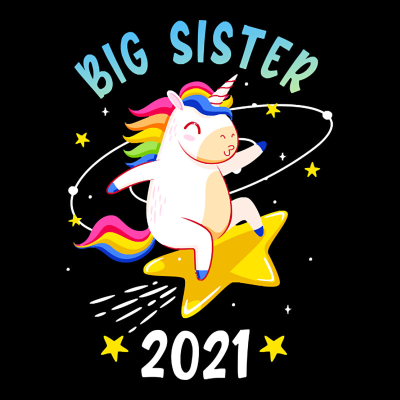 Big Sister 2021 Unicorn Sibling Girls Youth Zipper Hoodie by bunchfencing71 | Artistshot