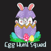 Funny Egg Hunting Family Matching Shirt Set Easter Squad T Shirt T-shirt | Artistshot