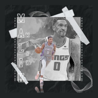 Malik Monk Basketball Paper Poster Kings 3 Duffel Bag | Artistshot