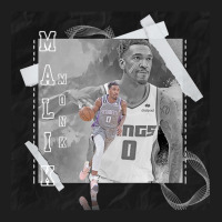 Malik Monk Basketball Paper Poster Kings 3 Classic T-shirt | Artistshot