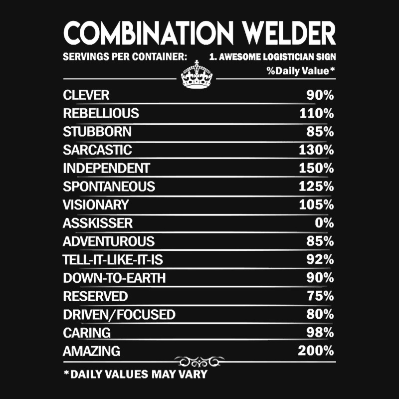 Combination Welder T Shirt - Combination Welder Factors Daily Gift Ite Baby Bibs by dealgummy642 | Artistshot