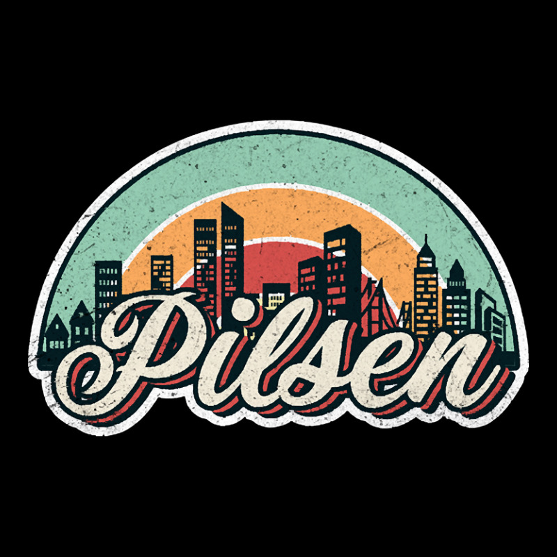 Pilsen City Retro Pocket T-Shirt by cubicgetting01 | Artistshot