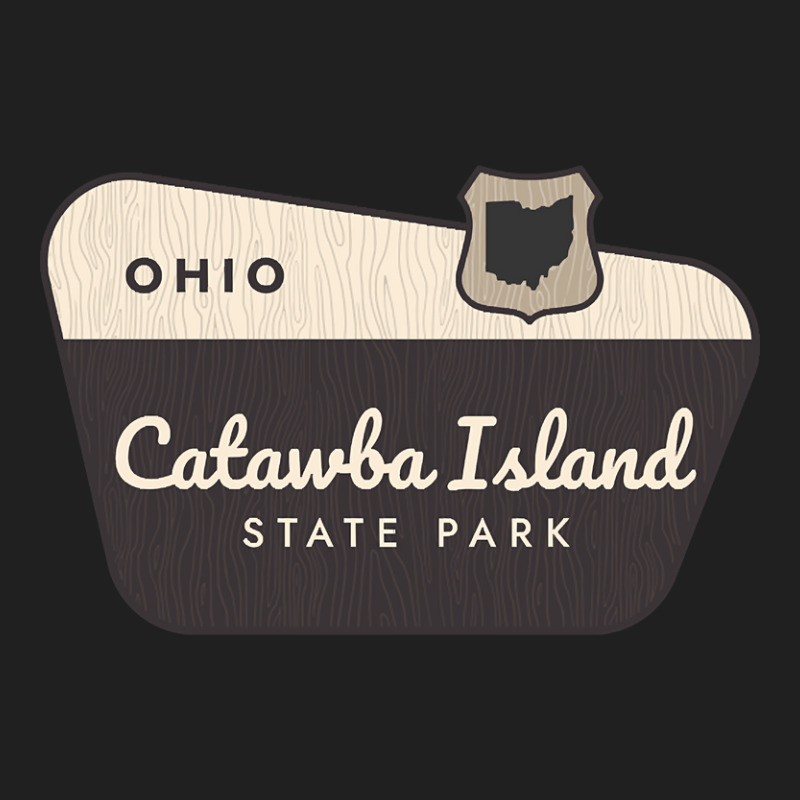 Catawba Island State Park Ohio Welcome Sign Ladies Polo Shirt by dentistdamaging500 | Artistshot