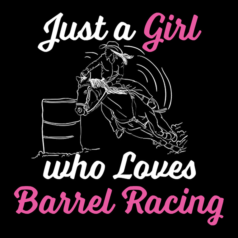 Barrel Racing - Just A Girl Who Loves Barrel Racing Women's V-Neck T-Shirt by rentsabotage035@gmail.com | Artistshot