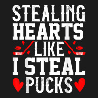 Stealing Hearts Like I Steal Pucks San Valentine T Shirt Hoodie & Jogger Set | Artistshot