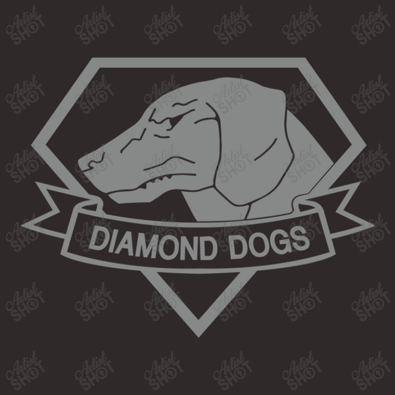 Metal Gear Solid   Diamond Dogs (gray) Racerback Tank by PatrickDougherty | Artistshot