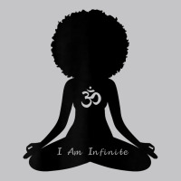 Womens I Am Infinite Black Girl Wellness Om Meditation Yoga T Shirt Baby Bodysuit | Artistshot