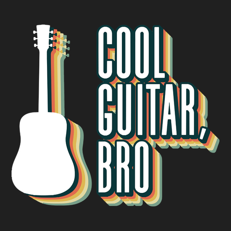 Cool Guitar, Bro - Acoustic Guitar Guitar Player Guitarist Ladies Polo Shirt by dealgummy642 | Artistshot