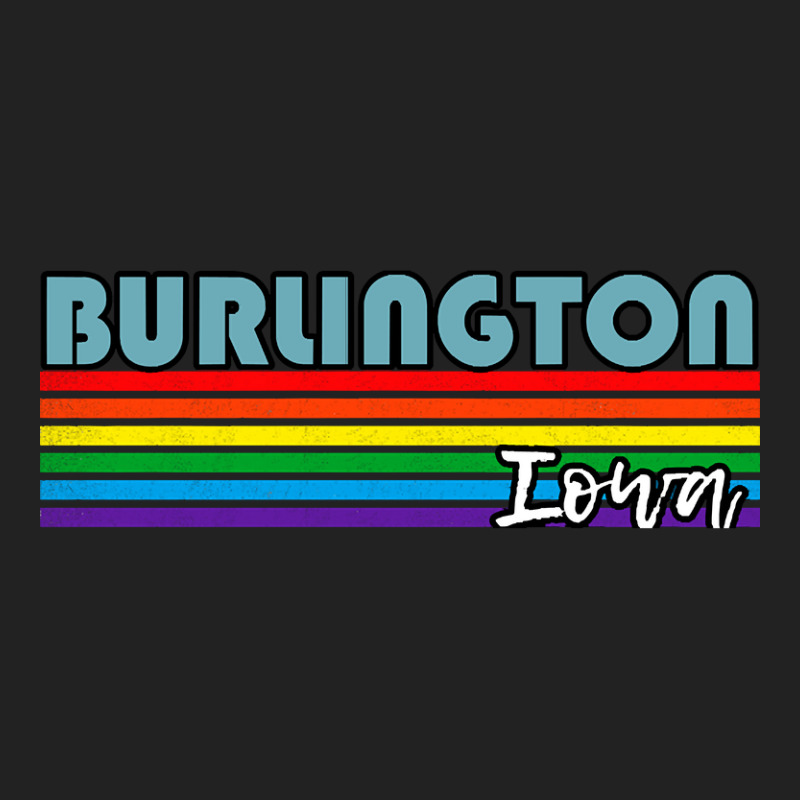 Burlington Iowa Pride Shirt Burlington Lgbt Gift Lgbtq Supporter Tee P Backpack | Artistshot