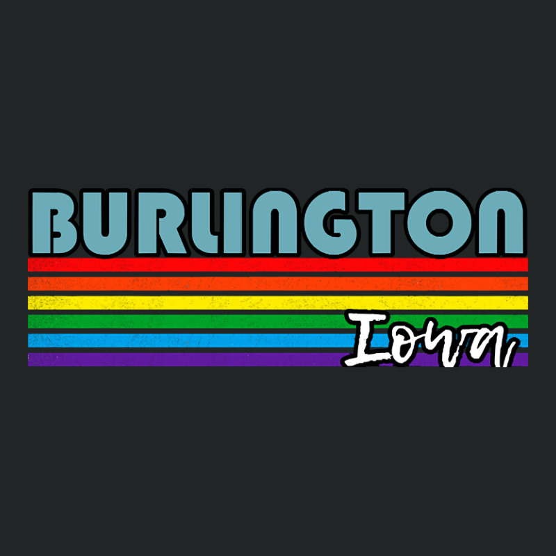 Burlington Iowa Pride Shirt Burlington Lgbt Gift Lgbtq Supporter Tee P Duffel Bag | Artistshot