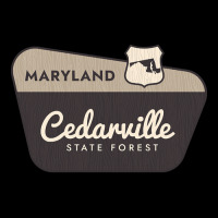 Cedarville State Forest Maryland Welcome Sign Lightweight Hoodie | Artistshot