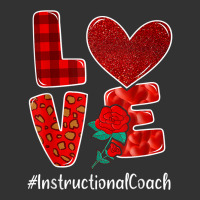 Instructional Coach Valentine Day Love Heart Flower T Shirt Baby Bodysuit | Artistshot