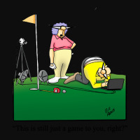 Funny Spectickles Golf Cartoon Humor Crop Top | Artistshot