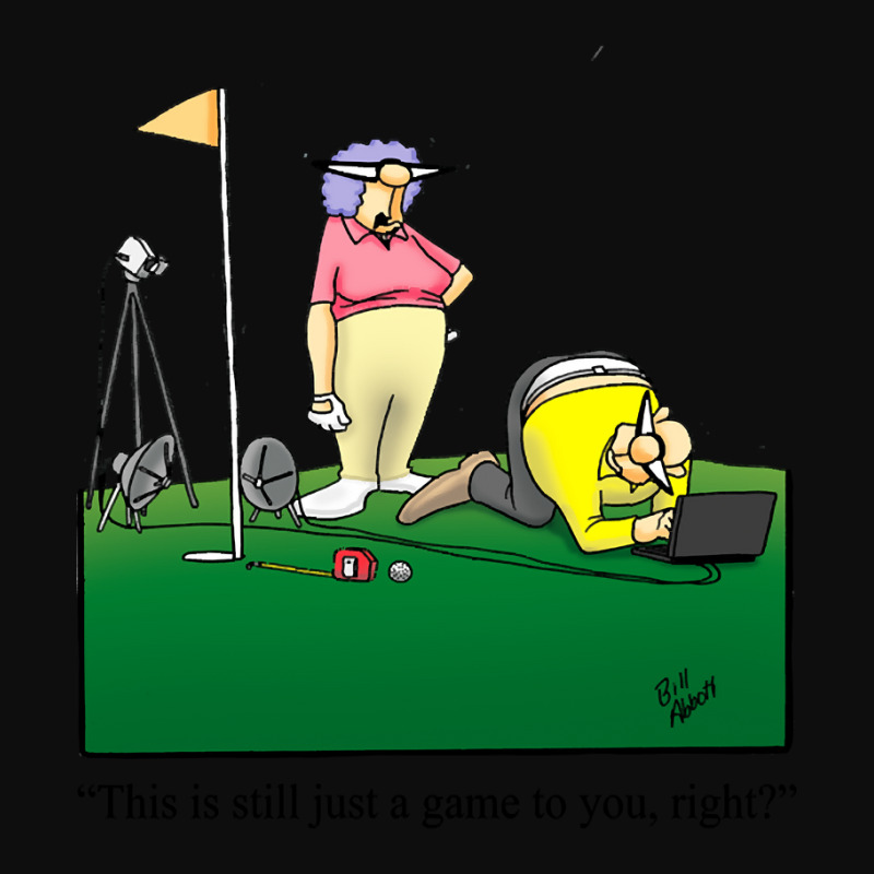 Funny Spectickles Golf Cartoon Humor Crop Top by joanmouse000 | Artistshot