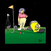 Funny Spectickles Golf Cartoon Humor Legging | Artistshot