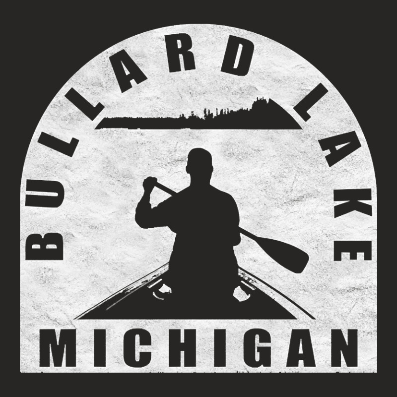 Bullard Lake Canoeing Michigan Ladies Fitted T-Shirt by fencingderby989 | Artistshot