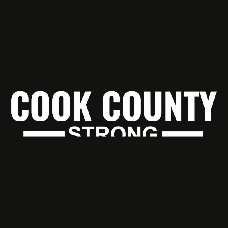 Cook County Strong Community Strength & Support State Gift Scorecard Crop Tee by fencevaudeville14 | Artistshot