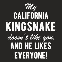 California Kingsnake Funny Quote Pet Owner Ladies Fitted T-shirt | Artistshot