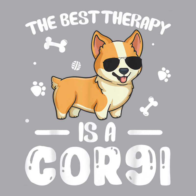 The Best Therapy Is A Corgi Dog Lover Owner Funny T Shirt Youth 3/4 Sleeve by barrydygertkkx | Artistshot