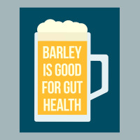 Barley Is Good For Gut Health Unisex Sherpa-lined Denim Jacket | Artistshot