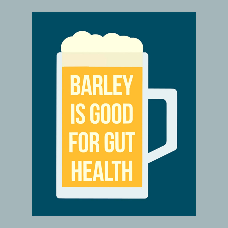 Barley Is Good For Gut Health Unisex Sherpa-lined Denim Jacket | Artistshot