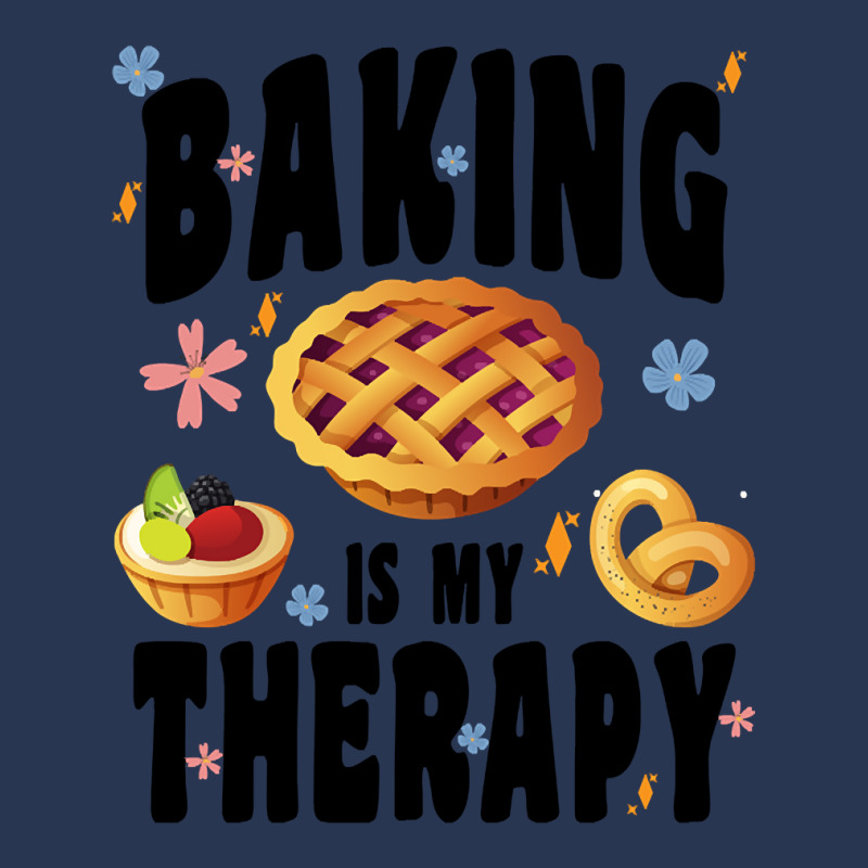 Baking Is My Therapy Cute Top Girls Women Fun Trendy Fashion Men Denim Jacket by resaleberries875 | Artistshot