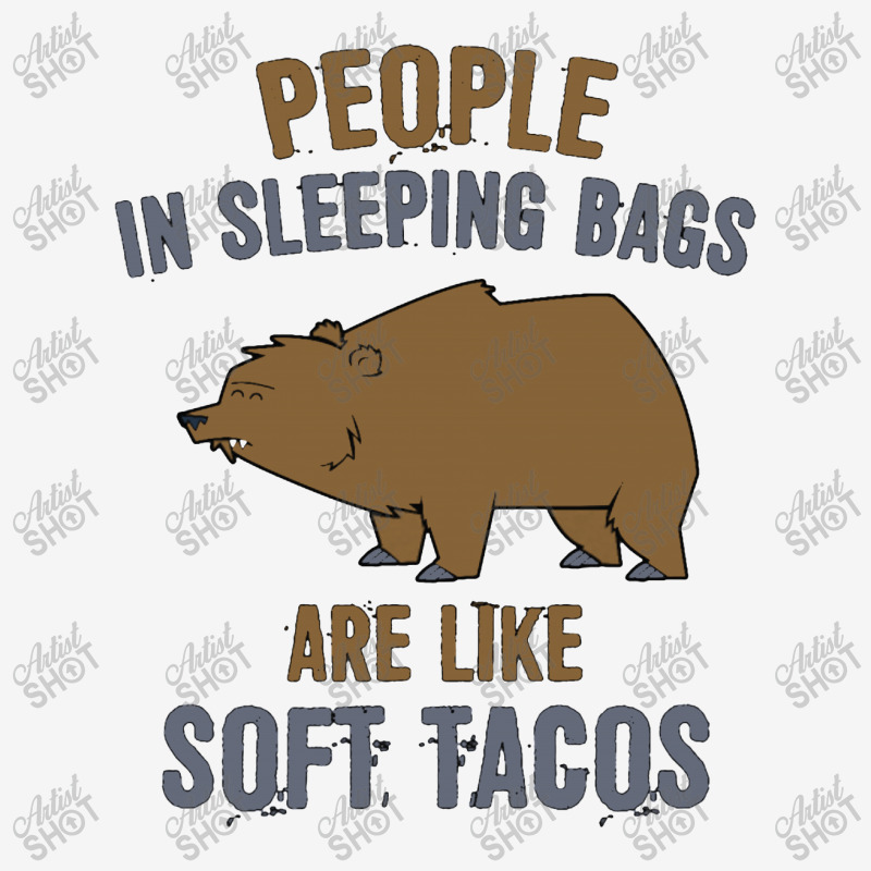 People In Sleeping Bags Bear Baby Bibs by Star Store | Artistshot