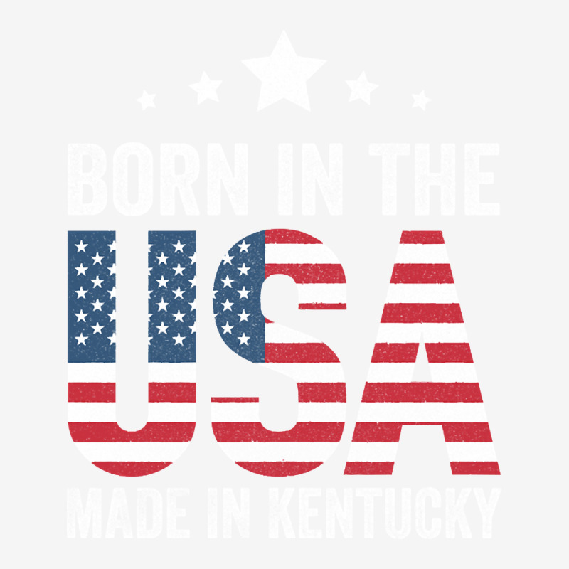 Born In The Usa Made And Raised In Kentucky Camper Cup | Artistshot