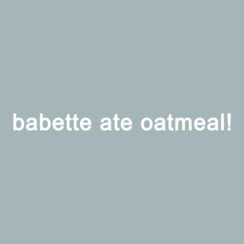 Babette Ate Oatmeal  Funny Tv Show Quote (black) Unisex Sherpa-lined Denim Jacket | Artistshot