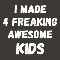 Parents Of 4 Kids I Made 4 Freaking Awesome Kids Bucket Hat | Artistshot