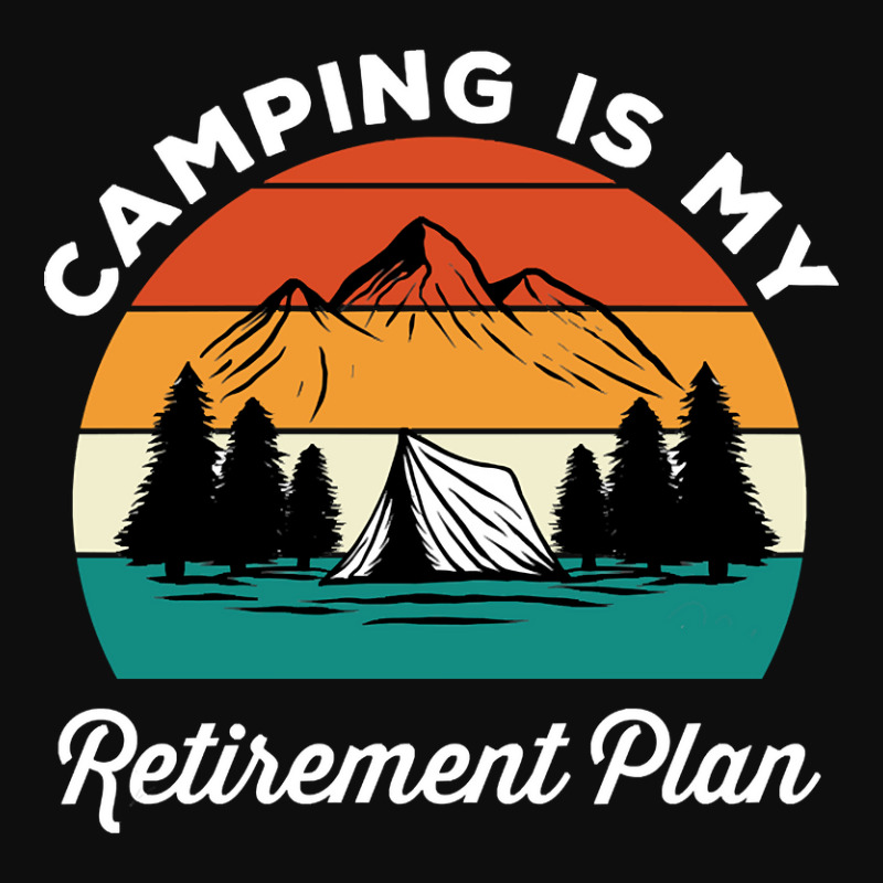 Camping Is My Retirement Plan Crop Top by nuanceteams169 | Artistshot