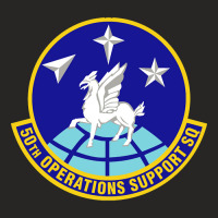 50th Operations Support Squadron (u.s. Air Force) Ladies Fitted T-shirt | Artistshot