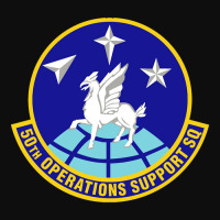 50th Operations Support Squadron (u.s. Air Force) Crop Top | Artistshot