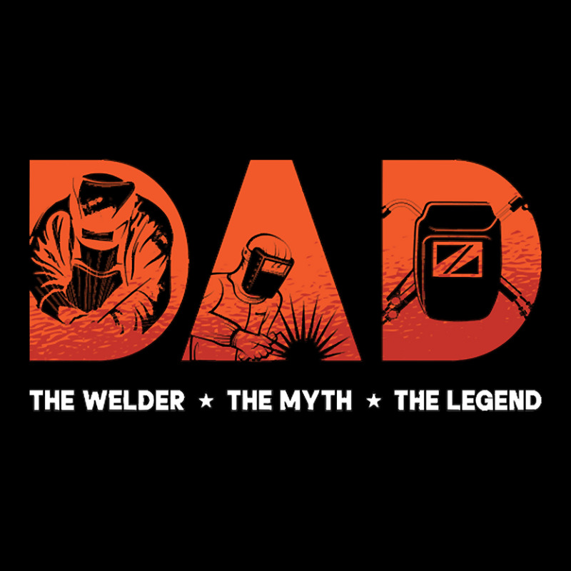 Dad The Welder The Myth Welding Weld Metal Iron Youth Jogger by dealgummy642 | Artistshot