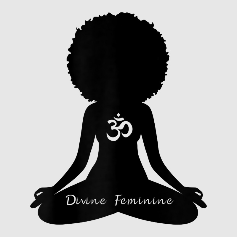 Womens Divine Feminine Black Girl Yoga Self Love Om Wellness T Shirt Hoodie & Jogger set by kayleeantb2tp | Artistshot