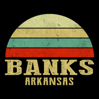 Banks Arkansas Vintage Retro Sunset Legging | Artistshot