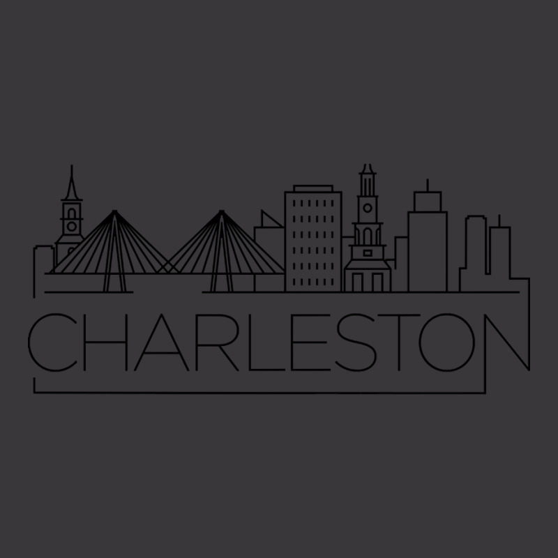 Limited Edition Charleston Minimal Skyline Ladies Curvy T-Shirt by Jerhogen528 | Artistshot