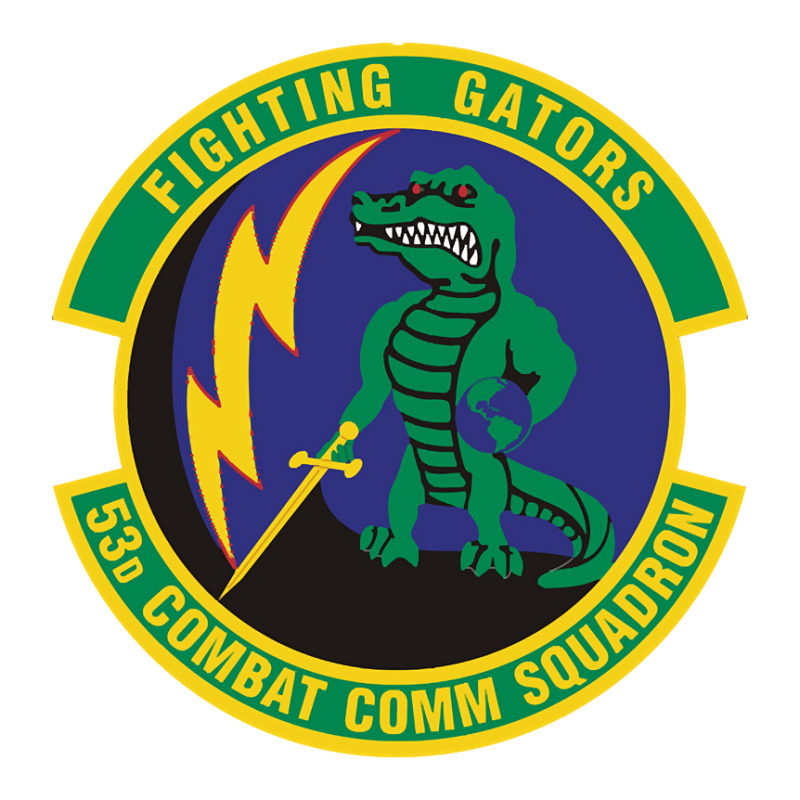 53d Combat Communications Squadron (u.s. Air Force) Sticker | Artistshot