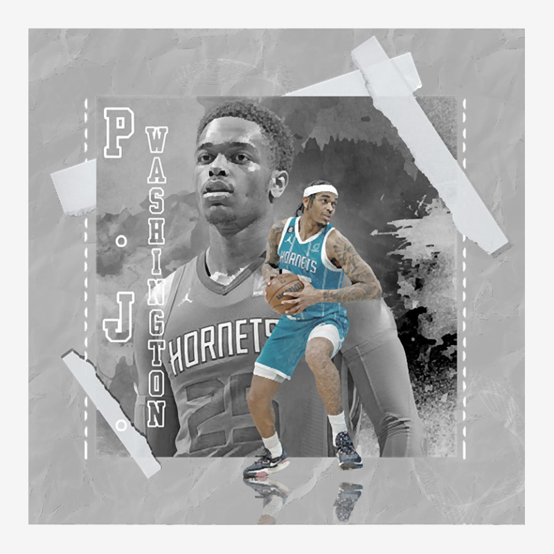 P.j. Washington Basketball Paper Poster Hornets 3 15 Oz Coffee Mug | Artistshot