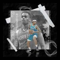 P.j. Washington Basketball Paper Poster Hornets 3 Adjustable Cap | Artistshot