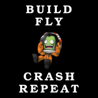 Build Fly Crash Repeat Adjustable Cap | Artistshot