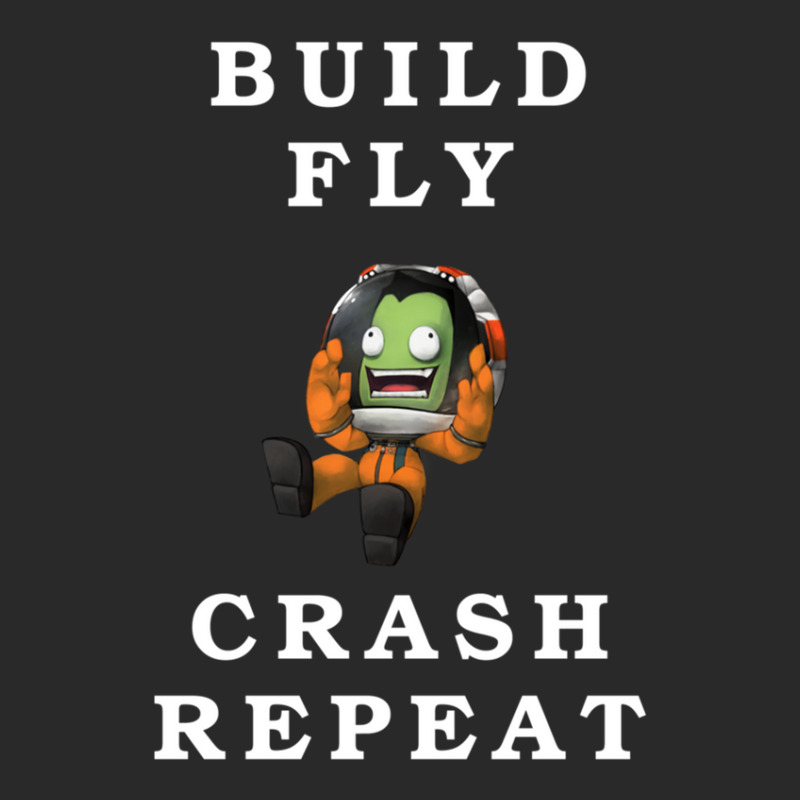 Build Fly Crash Repeat Printed Hat | Artistshot