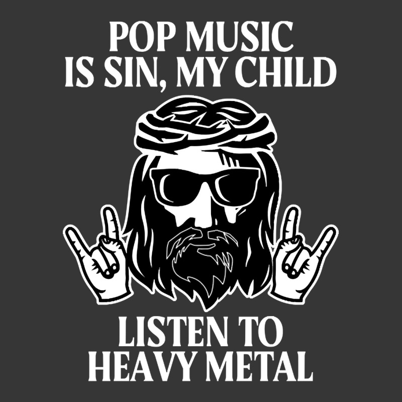 Pop Music Is Sin My Child, Listen To Heavy Metal Funny Toddler Hoodie by saddestrent378 | Artistshot