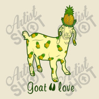 Goat Love Pinapple Cropped Hoodie | Artistshot