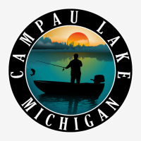 Campau Lake Fishing Michigan Sunset 15 Oz Coffee Mug | Artistshot