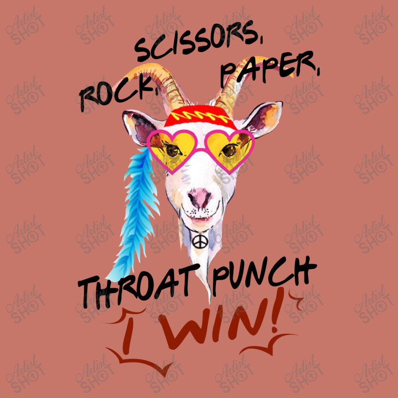 Goat Scissors Rock Paper Throat Punch I Win Cropped Sweater by hoainv | Artistshot