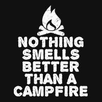 Camping T Shirt - Nothing Smells Better Than A Campfire-bpcfg Skinny Tumbler | Artistshot